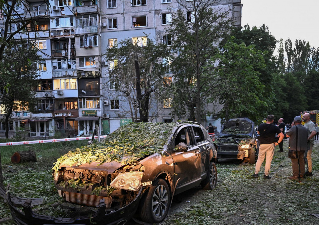 Ukrajina, Z&aacute;porožie. FOTO: REUTERS