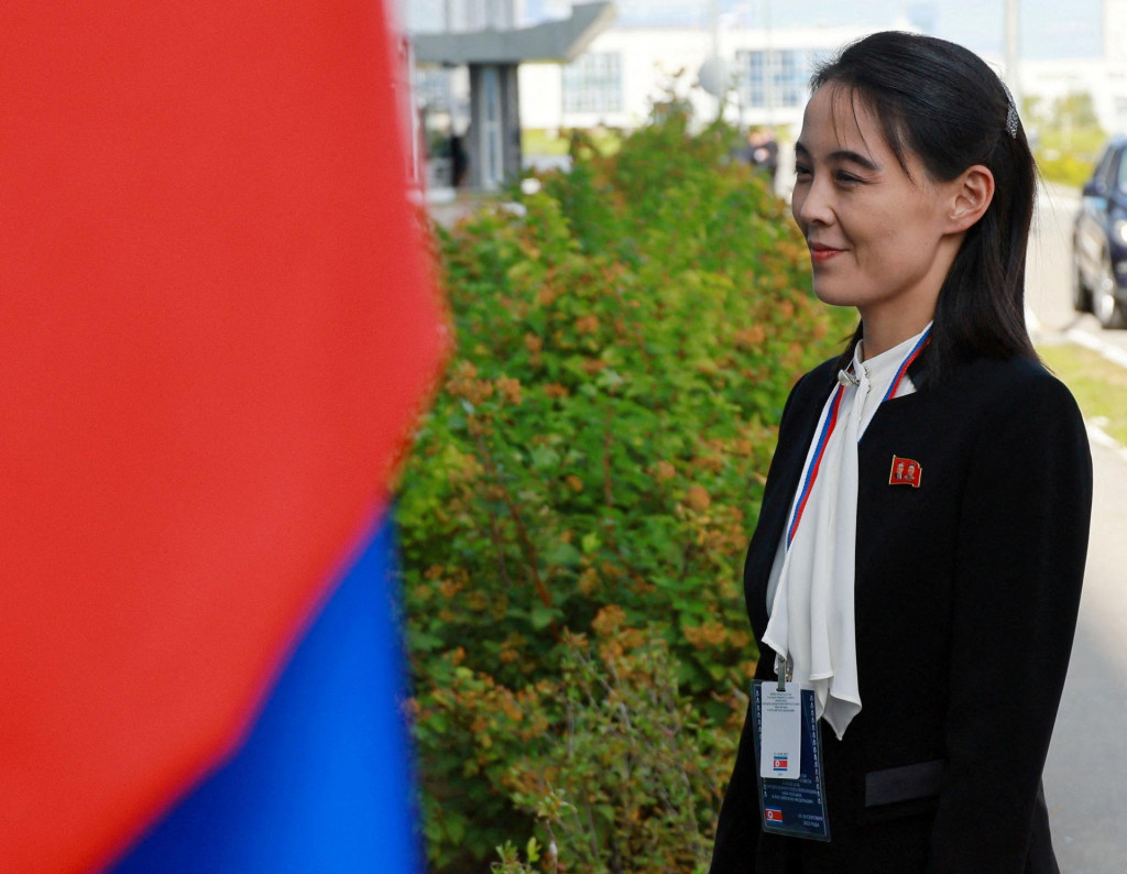 Kim Jo-čong, vplyvn&aacute; sestra severok&oacute;rejsk&eacute;ho vodcu Kim Čong-una. FOTO: REUTERS