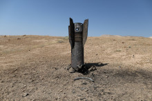 Ir&aacute;nske org&aacute;ny uviedli, že odp&aacute;len&iacute;m rakiet na Izrael reagovali na &uacute;toky v libanonskom Bejr&uacute;te, ktor&eacute; boli podľa Izraela zameran&eacute; proti militantn&eacute;mu hnutiu Hizball&aacute;h, spojencovi Ir&aacute;nu. FOTO: Reuters