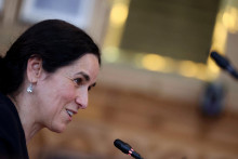 &Scaron;&eacute;fka maďarskej diplomacie Anita Orb&aacute;nov&aacute;. FOTO: Reuters