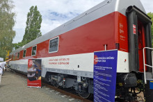 Predstavenie nov&yacute;ch l&ocirc;žkov&yacute;ch vozňov v r&aacute;mci siete ZSSK. FOTO: HN/Tom&aacute;&scaron; Garai