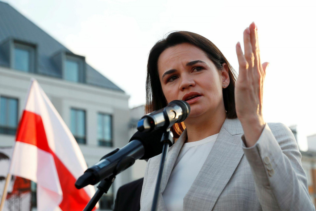 Sviatlana Cichanovsk&aacute;. FOTO: Reuters