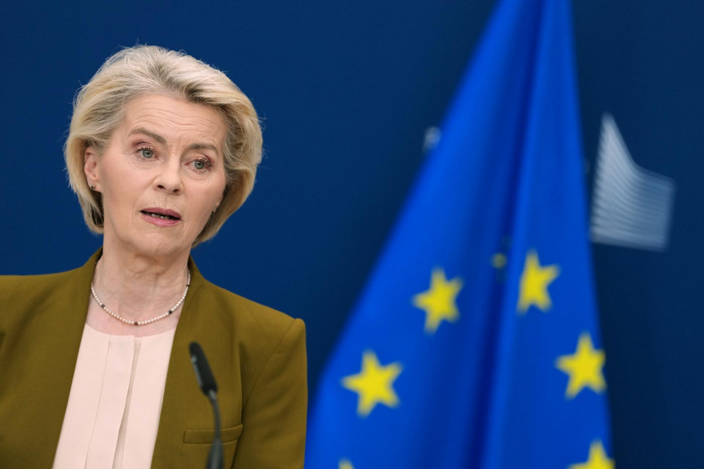 Predsedn&iacute;čka Eur&oacute;pskej komisie Ursula von der Leyenov&aacute; už sk&ocirc;r uviedla, že syst&eacute;m ETS zost&aacute;va &rdquo;osvedčen&yacute;m n&aacute;strojom na podporu transform&aacute;cie priemyslu.&rdquo; FOTO: TASR/AP