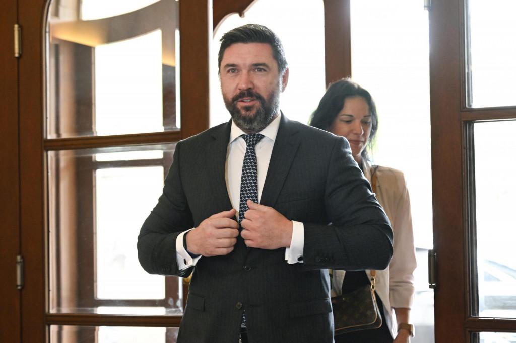 Minister p&ocirc;dohospod&aacute;rstva a rozvoja vidieka Richard Tak&aacute;č. FOTO: TASR/Pavel Neubauer