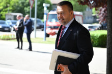 Na sn&iacute;mke minister invest&iacute;ci&iacute;, region&aacute;lneho rozvoja a informatiz&aacute;cie Samuel Migaľ (nez&aacute;visl&yacute;). FOTO: TASR/Franti&scaron;ek Iv&aacute;n