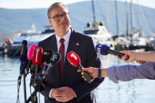 Srbsk&yacute; prezident Aleksandar Vučič. FOTO: Reuers