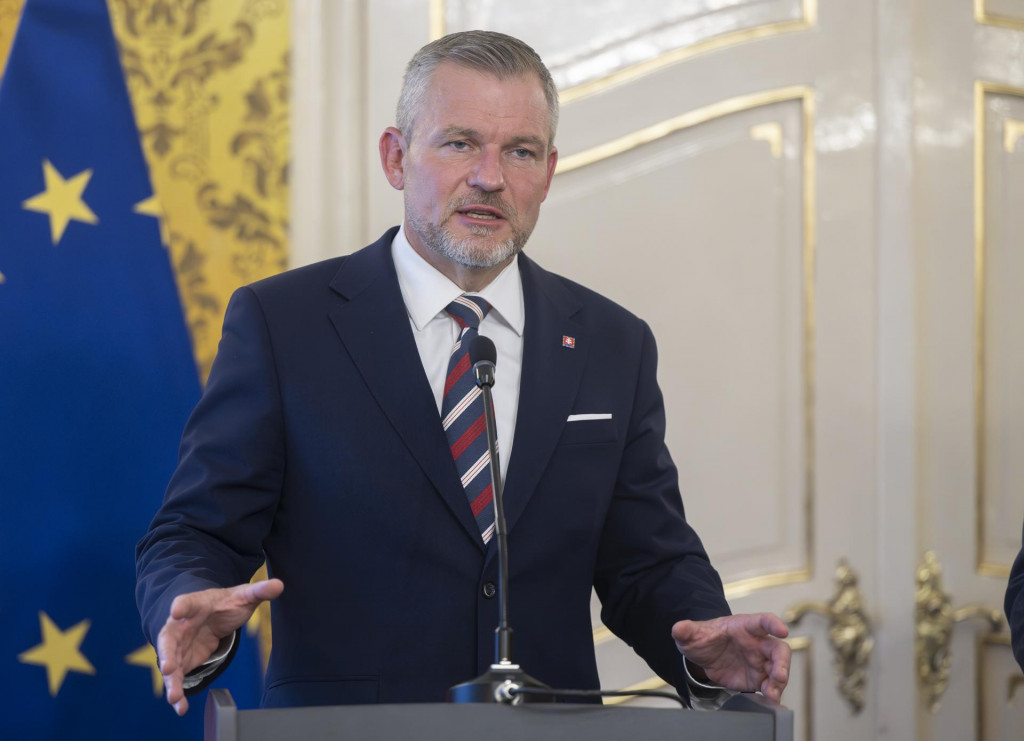 Prezident Peter Pellegrini. FOTO: TASR/Martin Baumann