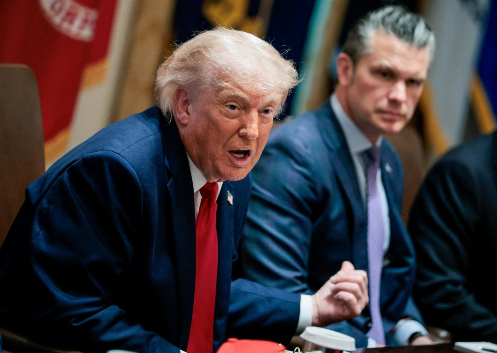 Americk&yacute; prezident Donald Trump. FOTO: Reuters