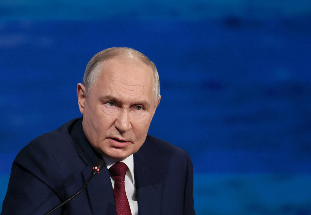 Rusk&yacute; prezident Vladimir Putin. FOTO: Reuters