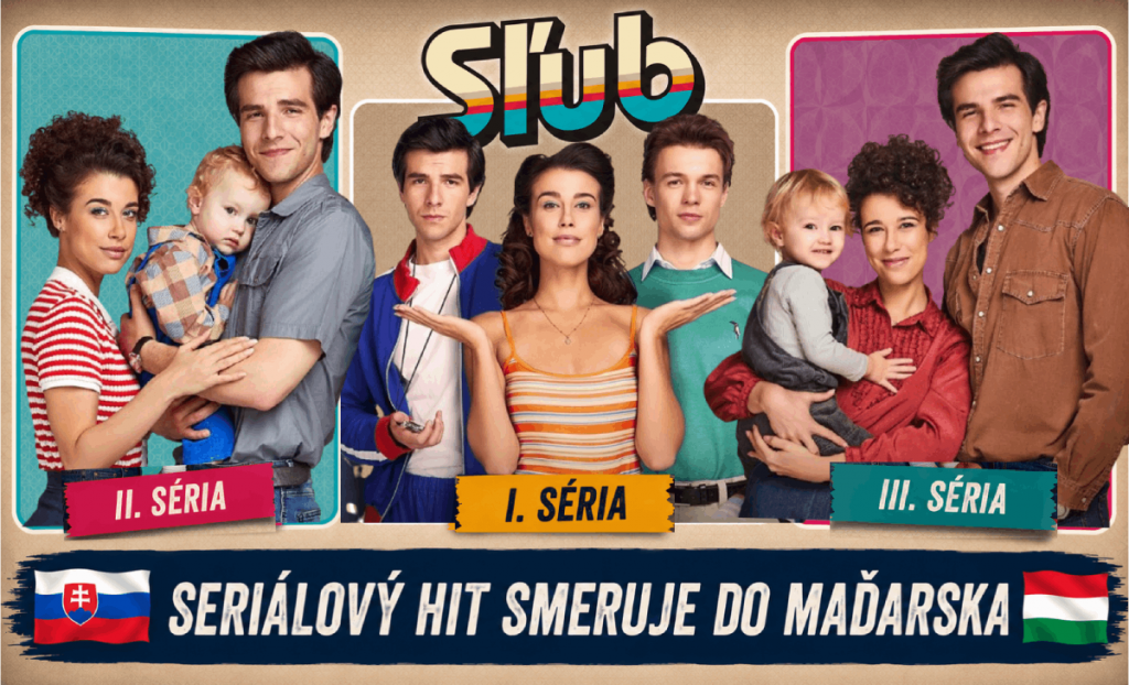 Seri&aacute;lov&yacute; megahit Sľub mieri do zahraničia: TV Mark&iacute;za licencovala &uacute;spe&scaron;n&yacute; form&aacute;t do Maďarska.