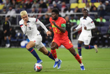 Ghansk&yacute; futbalov&yacute; reprezentant Thomas Partey. FOTO: Reuters