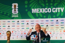 Prezident Medzin&aacute;rodnej futbalovej feder&aacute;cie (FIFA) Gianni Infantino. FOTO: Reuters