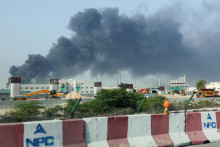 Ab&uacute; Zab&iacute; a Dubaj boli čast&yacute;mi terčmi ir&aacute;nskych &uacute;tokov v prv&yacute;ch t&yacute;ždňoch vojny. FOTO: Reuters