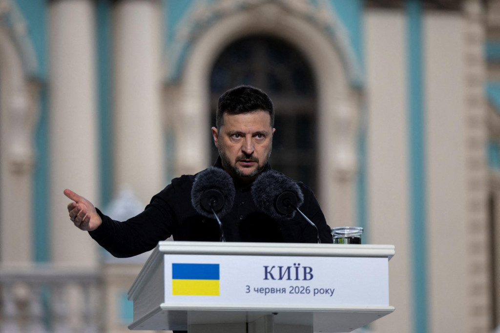 Ukrajinsk&yacute; prezident Volodymyr Zelenskyj. FOTO: Reuters