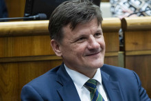 Opozičn&yacute; poslanec Alojz Hlina (SaS). FOTO: TASR/Jakub Kotian