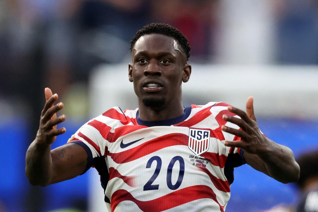Americk&yacute; futbalista Folarin Balogun. FOTO: Reuters