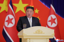 Severok&oacute;rejsk&yacute; l&iacute;der Kim Čong-un. FOTO: REUTERS/KCNA