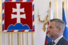 Na sn&iacute;mke prezident Peter Pellegrini. FOTO: TASR/Martin Baumann