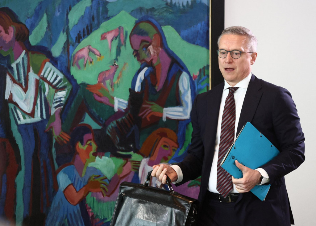 Nemeck&yacute; minister pre digitaliz&aacute;ciu a moderniz&aacute;ciu &scaron;t&aacute;tu Karsten Wildberger. FOTO: REUTERS