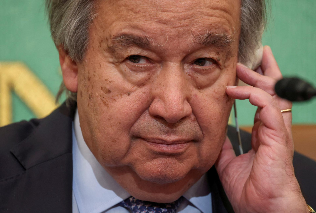 Gener&aacute;lny tajomn&iacute;k OSN Ant&oacute;nio Guterres. FOTO: REUTERS