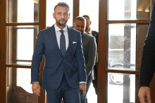 Minister vn&uacute;tra Mat&uacute;&scaron; &Scaron;utaj E&scaron;tok (Hlas-SD). FOTO TASR