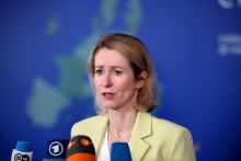 &Scaron;&eacute;fka diplomacie E&Uacute; Kaja Kallasov&aacute;. FOTO: Reuters