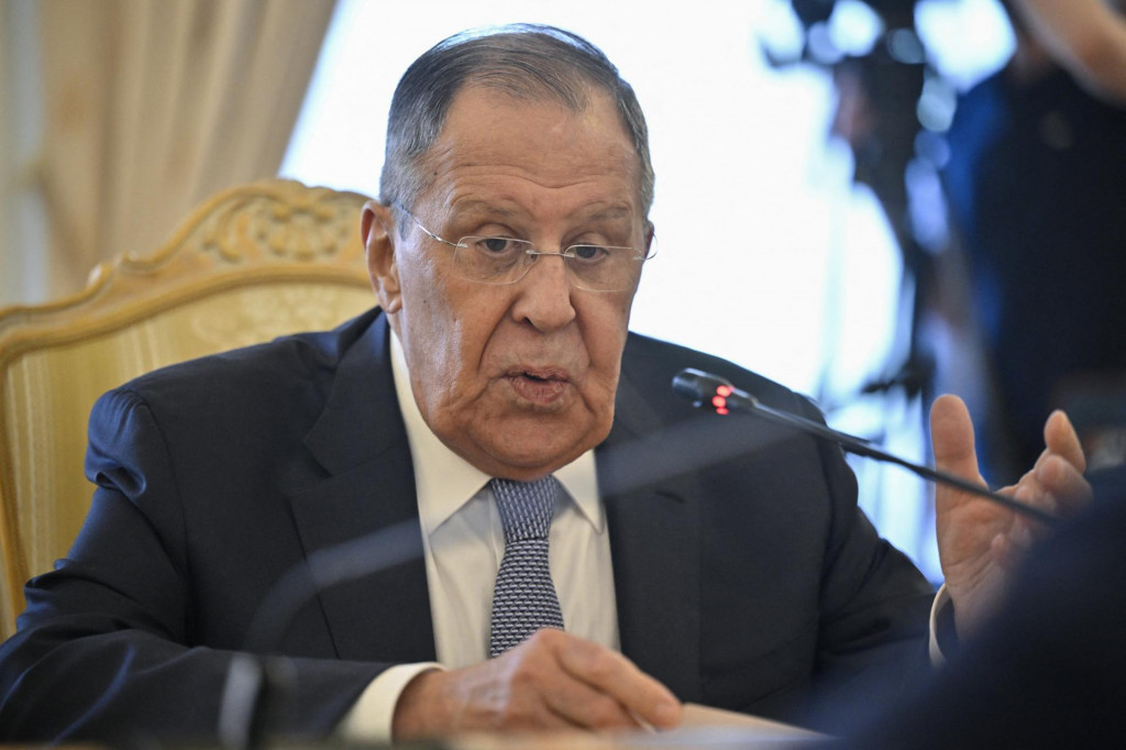 Rusk&yacute; minister zahraničia Sergej Lavrov. FOTO: Reuters