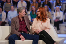 Elena Podz&aacute;mska s manželom Jarom.