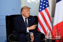 Na sn&iacute;mke americk&yacute; prezident Donald Trump.

FOTO: REUTERS