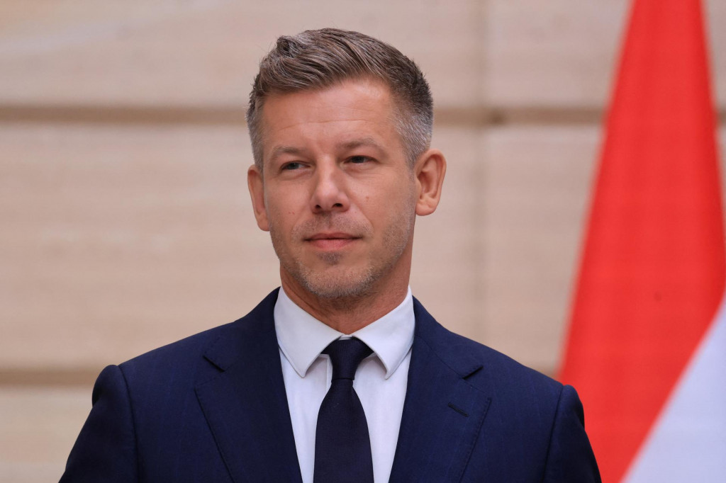 Maďarsk&yacute; premi&eacute;r P&eacute;ter Magyar. FOTO: REUTERS