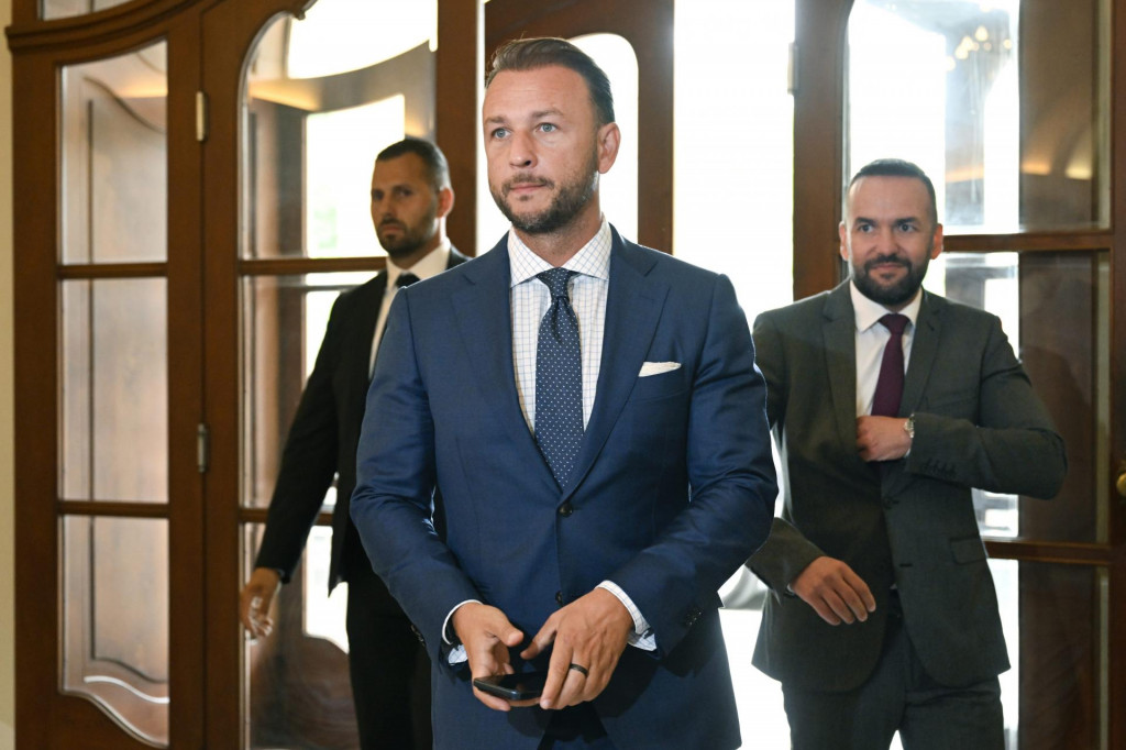 Minister vn&uacute;tra Mat&uacute;&scaron; &Scaron;utaj E&scaron;tok. FOTO: TASR/Pavel Neubauer