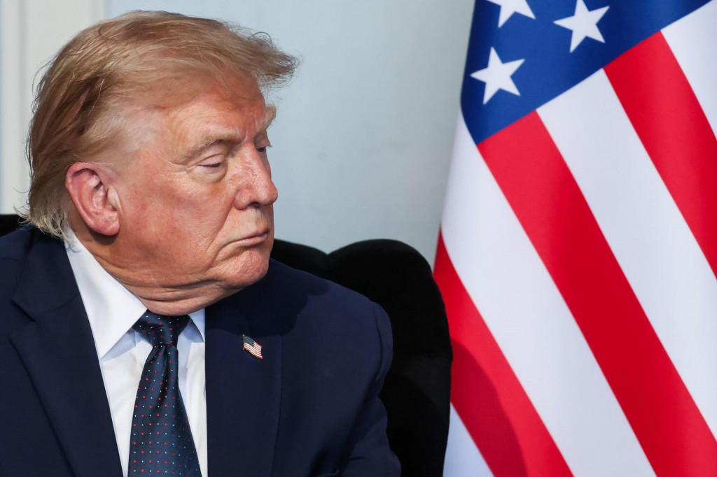 Americk&yacute; prezident Donald Trump. FOTO: TASR/AP