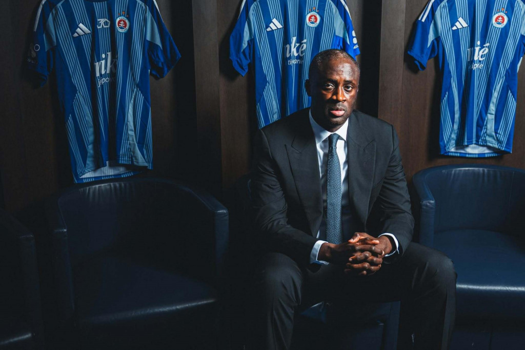 Yaya Tour&eacute; strieda po piatich rokoch v Slovane Vladim&iacute;ra Weissa. FOTO: FB/&Scaron;K Slovan Bratislava