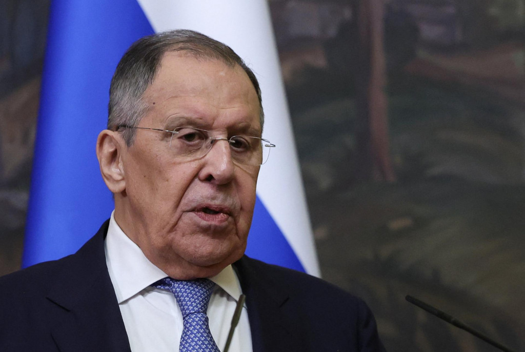 &Scaron;&eacute;f ruskej diplomacie Sergej Lavrov. FOTO: REUTERS