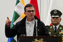 Bol&iacute;vijsk&yacute; prezident Rodrigo Paz. FOTO: Reuters