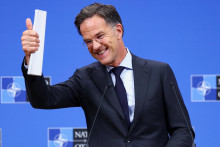 Gener&aacute;lny tajomn&iacute;k NATO Mark Rutte. FOTO: Reuters
