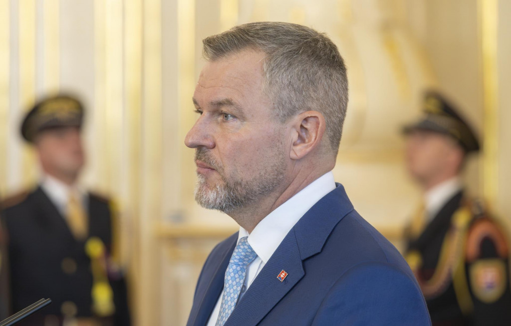 Prezident Peter Pellegrini. FOTO: TASR/Martin Baumann
