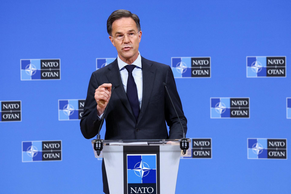 Gener&aacute;lny tajomn&iacute;k Severoatlantickej aliancie Mark Rutte. FOTO: Reuters