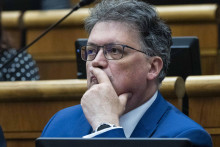 Opozičn&yacute; poslanec J&aacute;n Horeck&yacute; (KDH). FOTO: TASR/Jakub Kotian