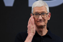 &Scaron;&eacute;f spoločnosti Apple Tim Cook. FOTO: REUTERS