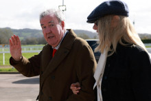 Moder&aacute;tor Jeremy Clarkson. FOTO: Reuters