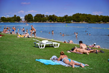 N&aacute;v&scaron;tevn&iacute;ci Zlat&yacute;ch pieskov v roku 2025. FOTO: TASR/Pavol Zachar