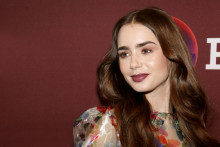 Herečka Lily Collins