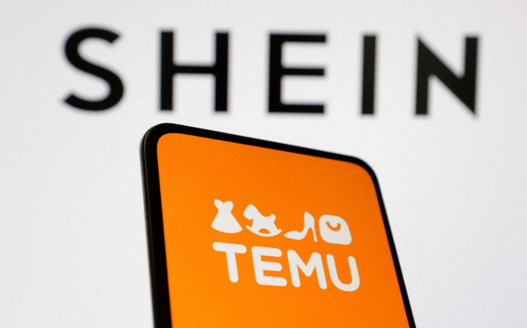 Shein a Temu. FOTO: REUTERS