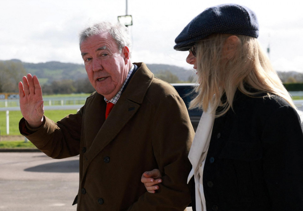 Moder&aacute;tor Jeremy Clarkson. FOTO: Reuters