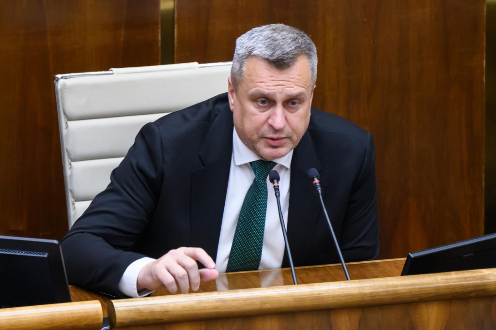 Podpredseda parlamentu a predseda SNS Andrej Danko. FOTO: TASR/Jaroslav Nov&aacute;k