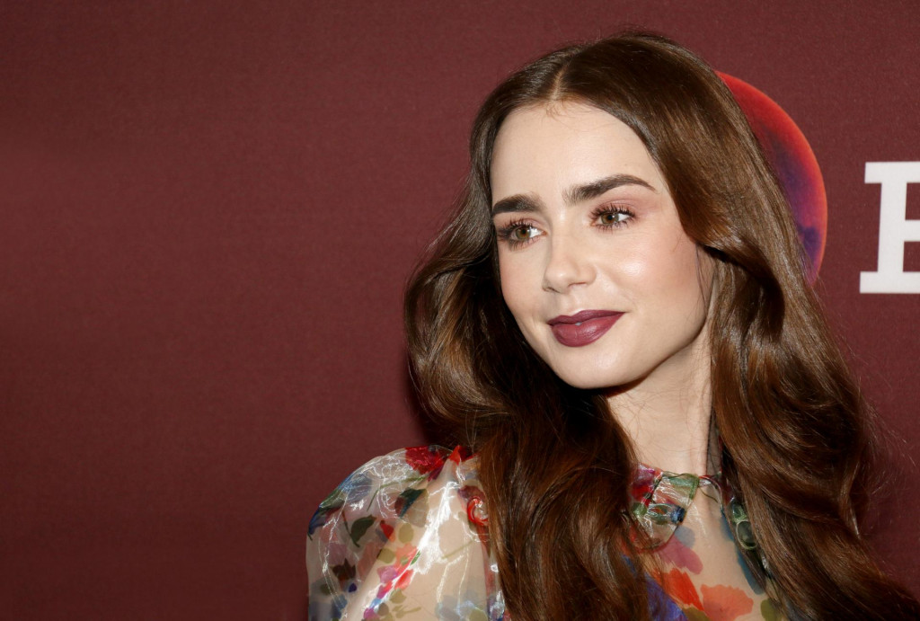 Herečka Lily Collins