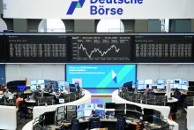 Nemeck&yacute; index DAX priniesol tento rok v&yacute;nos menej ako tri percent&aacute;. FOTO: Reuters