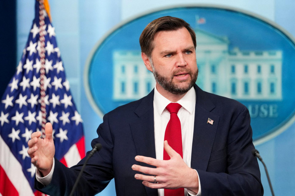 Americk&yacute; viceprezident J. D. Vance. FOTO: Reuters
