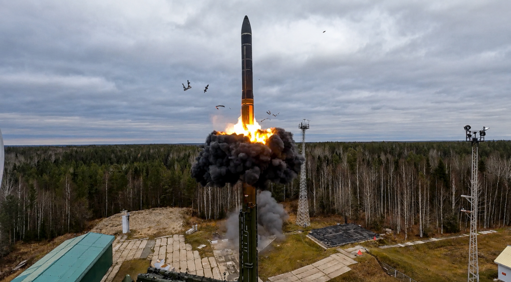 Raketa Ore&scaron;nik. FOTO: TASR/AP
